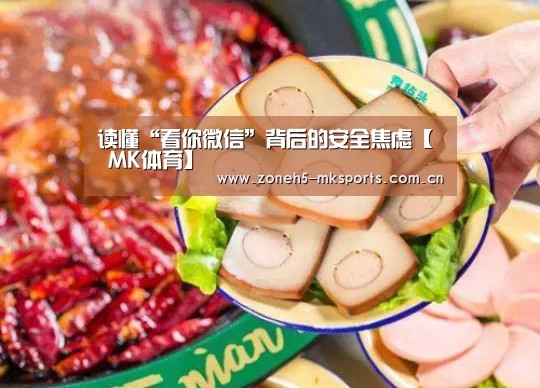 读懂“看你微信”背后的安全焦虑【 MK体育】(图2) MK体育App官网入口